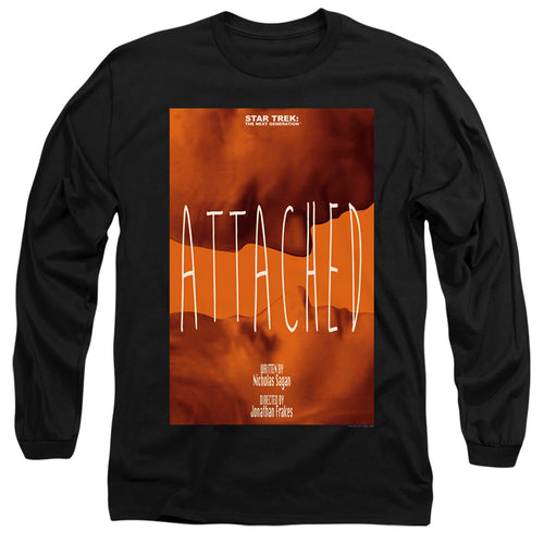 Star Trek Attached Black Long Sleeve T-Shirt