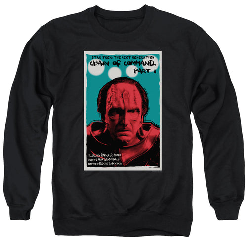 Star Trek Chain of Command Part I Black Crewneck Sweatshirt