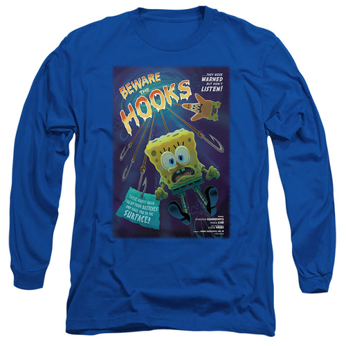 Spongebob Squarepants Beware the Hooks Long Sleeve T-Shirt