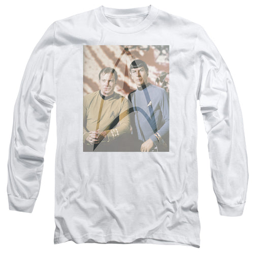 Star Trek Kirk and Spock Classic Duo Long Sleeve T-Shirt