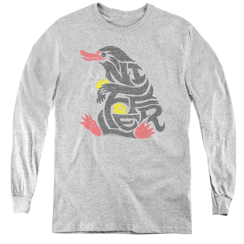 Fantastic Beasts Niffler Youth Long Sleeve T-Shirt