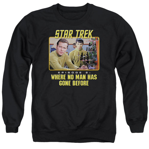 Star Trek Where No Man Has Gone Before CBS502 Crewneck Sweatshirt