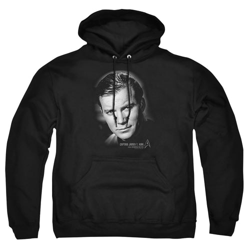 Star Trek Captain Kirk Portrait Pullover Hoodie