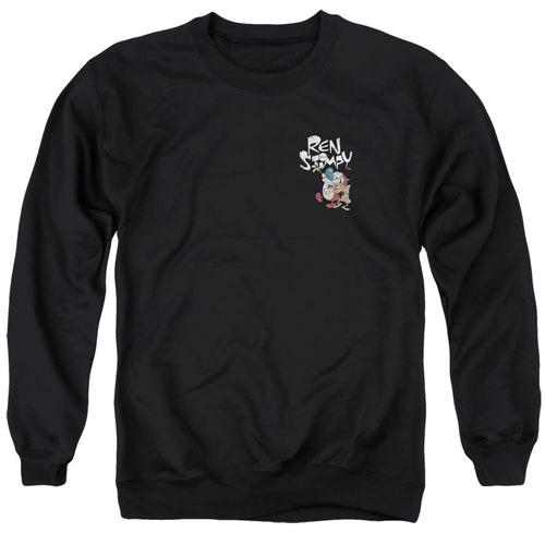Ren and Stimpy Small Logo Crewneck Sweatshirt