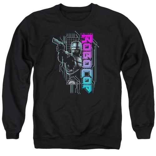 RoboCop Robo Neon Crewneck Sweatshirt