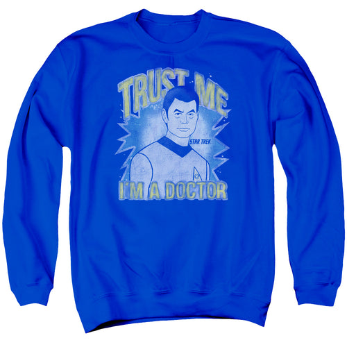 Star Trek Trust Me I'm a Doctor Crewneck Sweatshirt