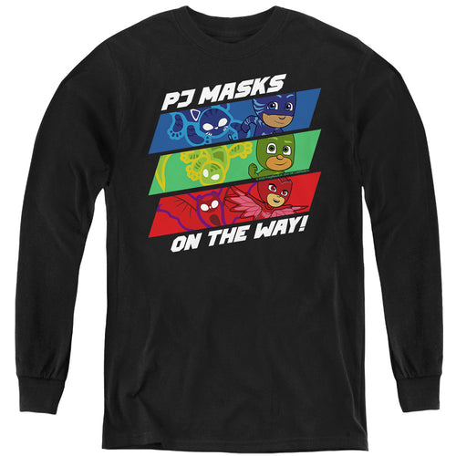 PJ Masks Hero Panels Youth Long Sleeve T-Shirt