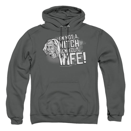 The Princess Bride Not a Witch Charcoal Pullover Hoodie