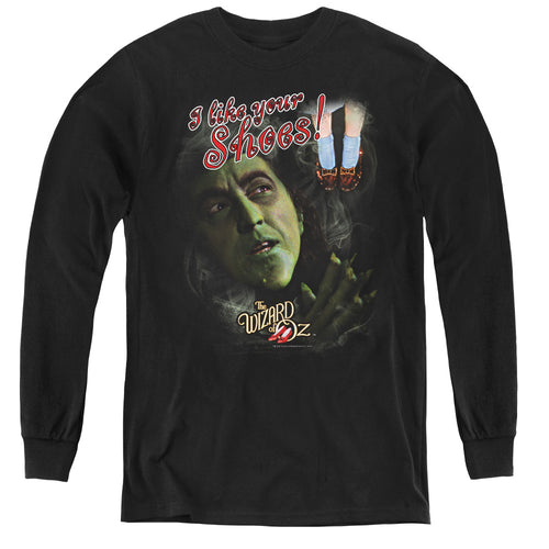 The Wizard of Oz I Like Your Shoes Youth Long Sleeve T-Shirt