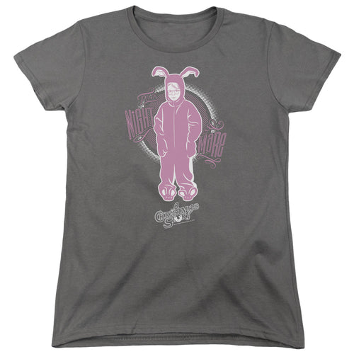 A Christmas Story Pink Nightmare Womens T-Shirt