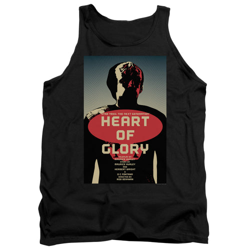 Star Trek Heart of Glory Black Tank Top