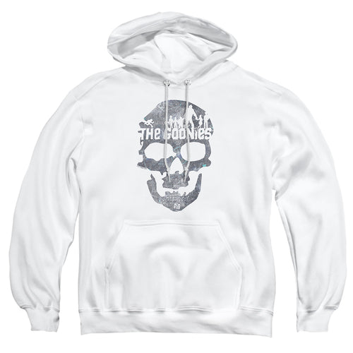 The Goonies Skull Silhouettes White Pullover Hoodie