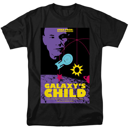 Star Trek Galaxy's Child Black T-Shirt