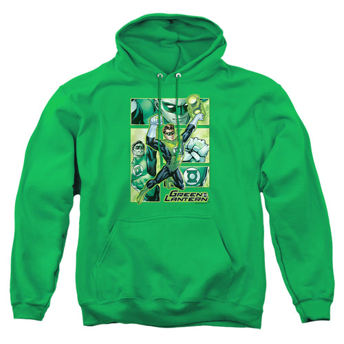 Justice League Green Lantern Panels Pullover Hoodie