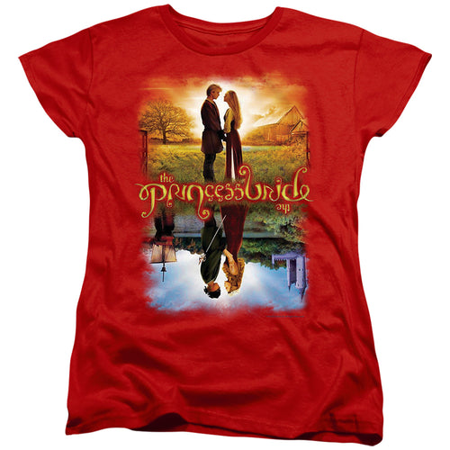 The Princess Bride Poster Red Womens T-Shirt