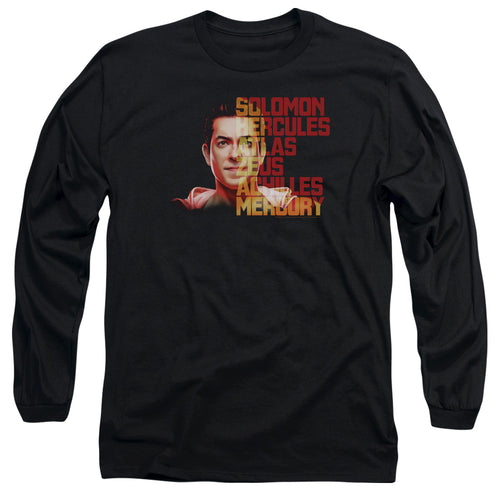 Shazam! Solomon Hercules Atlas Long Sleeve T-Shirt
