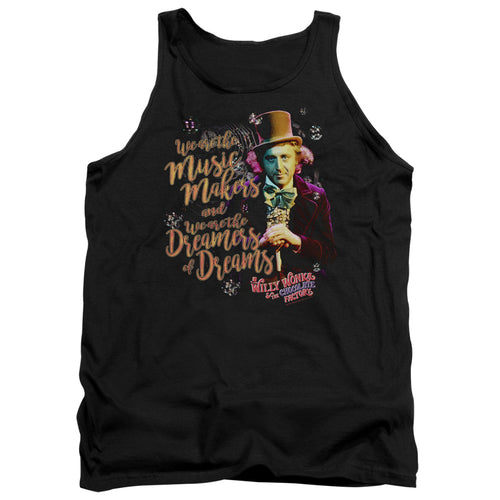 Willy Wonka & the Chocolate Factory We Are the Music Makers Tank Top