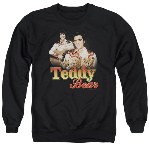 Elvis Presley Teddy Bear Crewneck Sweatshirt