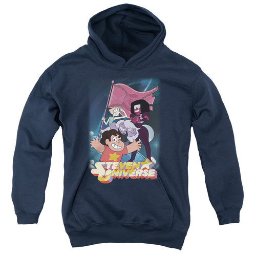 Steven Universe Crystal Gem Flag Youth Hoodie
