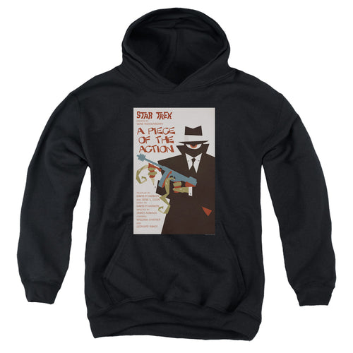Star Trek Juan Ortiz A Piece of the Action Black Youth Hoodie