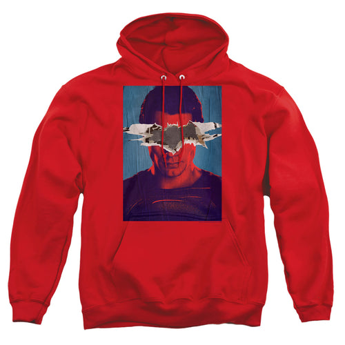 Batman v Superman Superman Poster Pullover Hoodie