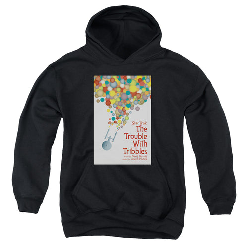 Star Trek Juan Ortiz The Trouble With Tribbles Black Youth Hoodie