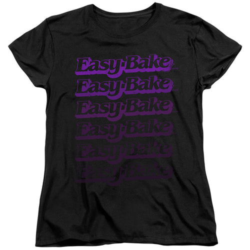 Easy Bake Oven Faded Womens T-Shirt