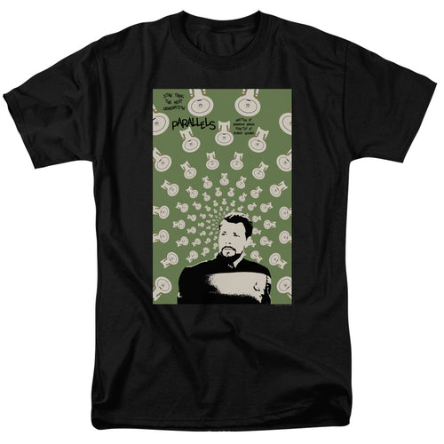 Star Trek Parallels Black T-Shirt