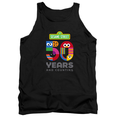 Sesame Street 50 Years Logo Tank Top