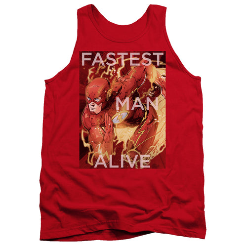 Justice League Fastest Man Alive Tank Top