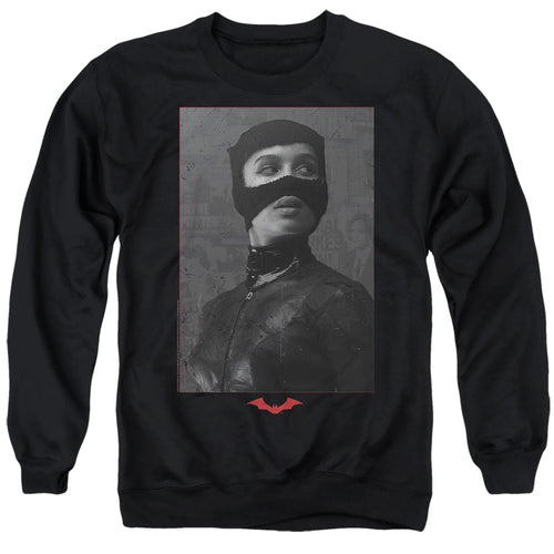 The Batman Catwoman Worn Portrait Crewneck Sweatshirt