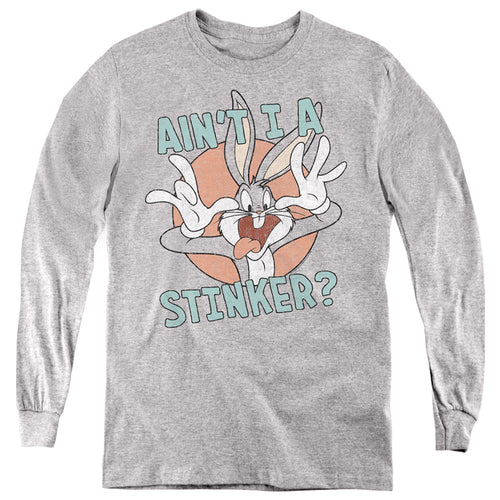 Looney Tunes Aint I A Stinker Youth Long Sleeve T-Shirt