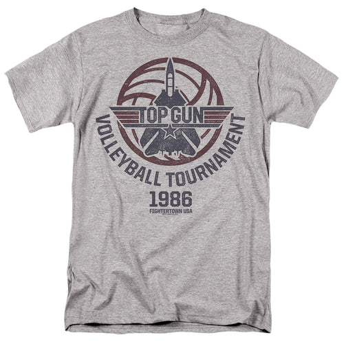 Top Gun Volleyball Tournament Grey T-Shirt