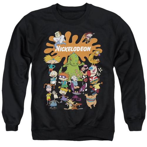 Nickelodeon Splat Group Crewneck Sweatshirt