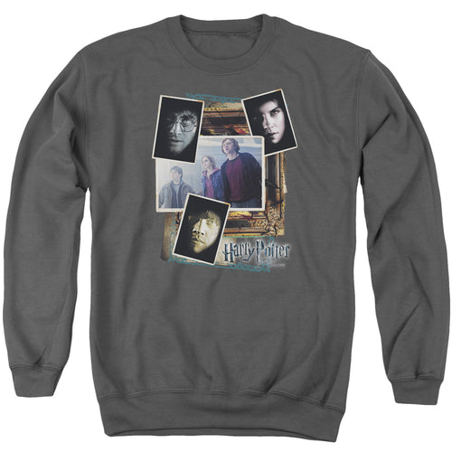 Harry Potter Trio Collage Crewneck Sweatshirt
