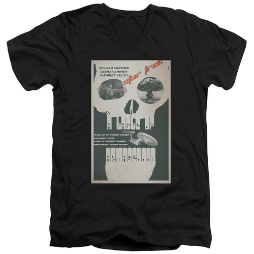 Star Trek Juan Ortiz A Taste of Armageddon Black V-Neck T-Shirt