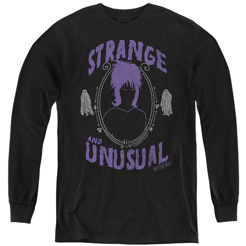 Beetlejuice Strange And Unusual Youth Long Sleeve T-Shirt