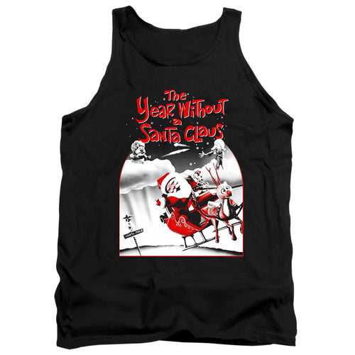 The Year Without a Santa Claus Santa Poster Tank Top