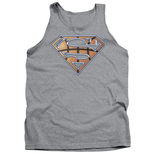 Superman Basketball Shield Tank Top