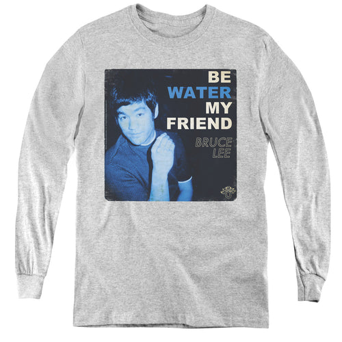 Bruce Lee Water Youth Long Sleeve T-Shirt