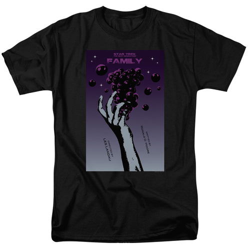 Star Trek Family Black T-Shirt