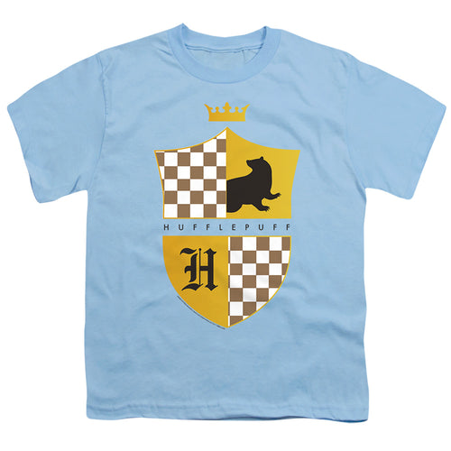 Harry Potter Hufflepuff Checkered Shield Crest Youth/Toddler T-Shirt