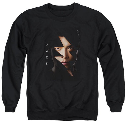 Mighty Morphin Power Rangers: The Movie Zack Bolt Crewneck Sweatshirt