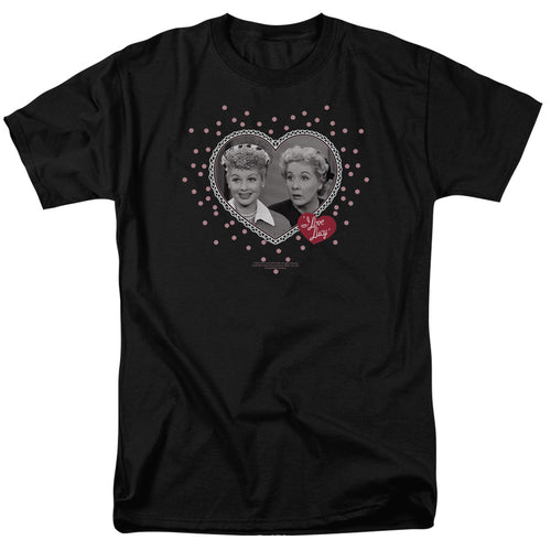 I Love Lucy Hearts And Dots T-Shirt