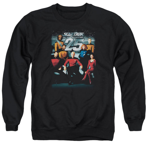 Star Trek TNG 25th Anniversary Crew Crewneck Sweatshirt