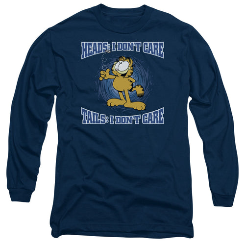 Garfield Heads Or Tails Long Sleeve T-Shirt