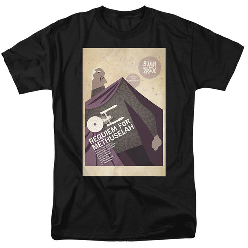 Star Trek Juan Ortiz Requiem for Methuselah Black T-Shirt