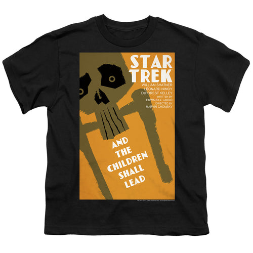 Star Trek Juan Ortiz And the Children Shall Lead Black Youth/Toddler T-Shirt