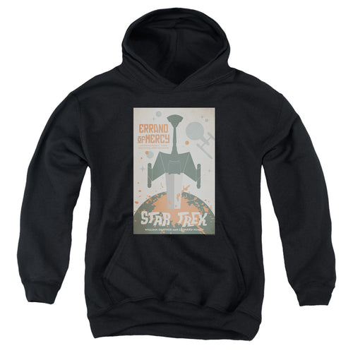 Star Trek Juan Ortiz Errand of Mercy Black Youth Hoodie