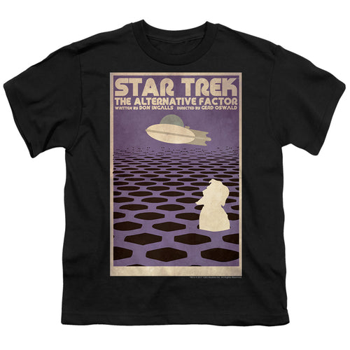 Star Trek Juan Ortiz The Alternative Factor Black Youth/Toddler T-Shirt
